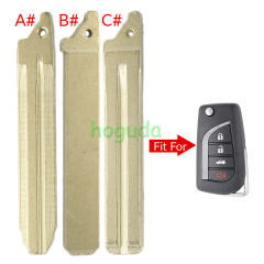 For Toyota remote key blade
