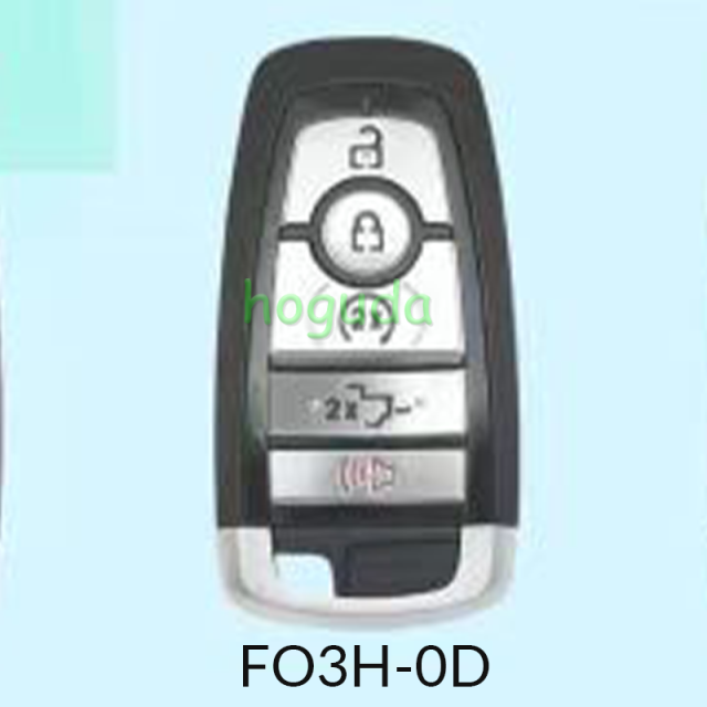 Lonsdor smart key For Ford FO3H-0D 5 button smart key Support ID46 ID49 chip,Frequency 868/902Mhz