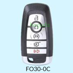 Lonsdor smart key For Ford FO30-0C 5 button smart key Support ID46 ID49 chip,Frequency 315/433Mhz