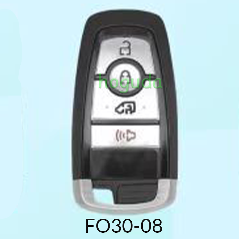 Lonsdor smart key For Ford FO30-08 4 button smart key Support ID46 ID49 chip,Frequency 315/433Mhz