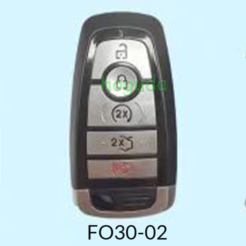 Lonsdor smart key For Ford FO30-02 5 button smart key Support ID46 ID49 chip,Frequency 315/433Mhz