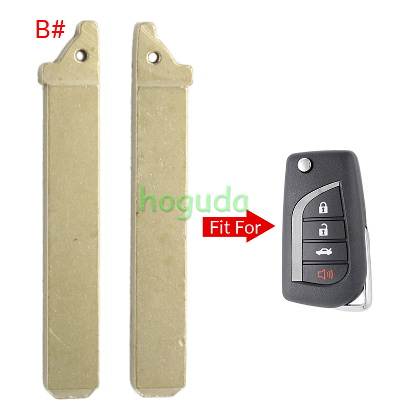 For Toyota remote key blade
