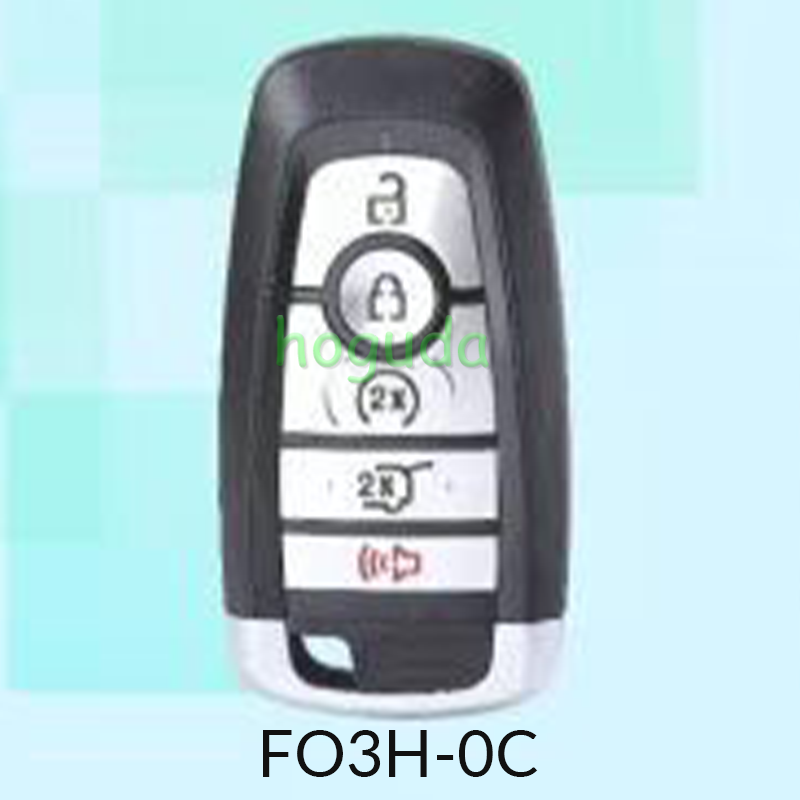 Lonsdor smart key For Ford FO3H-0C 5 button smart key Support ID46 ID49 chip,Frequency 868/902Mhz
