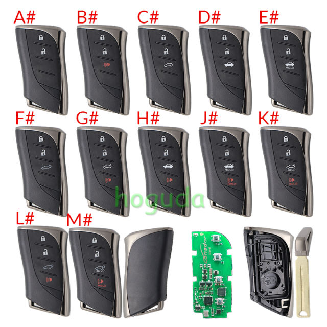Lonsdor smart key LT21-07 for the LATEST Lexus 8A-B6 2025+ smart key!
