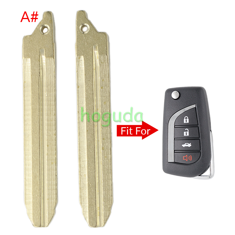 For Toyota remote key blade