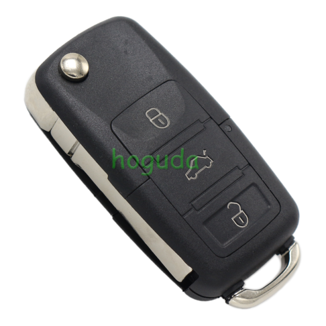 For VW 3 button remote key blank
