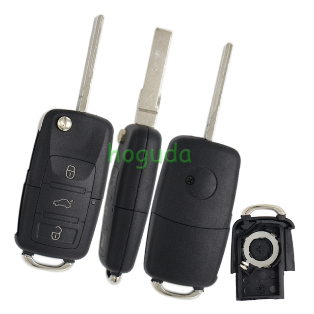 For VW 3 button remote key blank