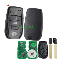 LT30-02 BOARD NUMBER 2561 0110 0320 2550 2000 The latest Toyota 4A smart key solution support frequency 312.09/314.35