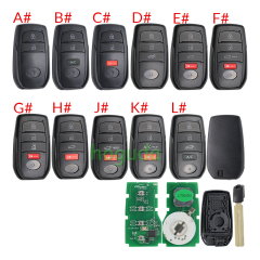 LT30-02 BOARD NUMBER 2561 0110 0320 2550 2000 The latest Toyota 4A smart key solution support frequency 312.09/314.35