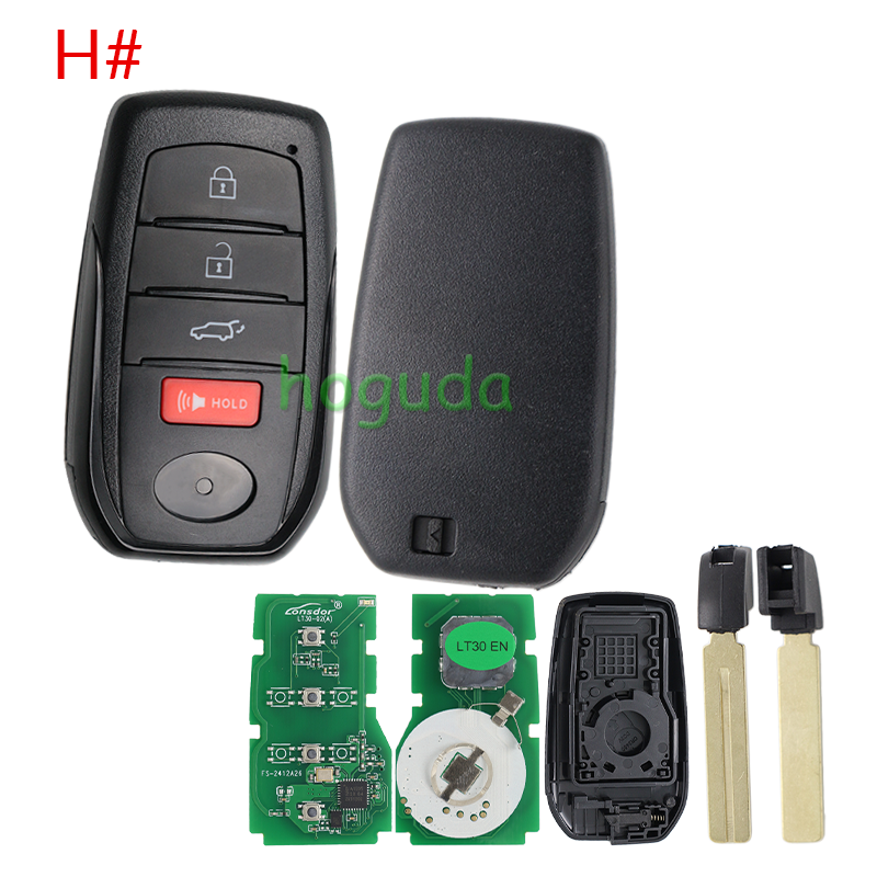 LT30-02 BOARD NUMBER 2561 0110 0320 2550 2000 The latest Toyota 4A smart key solution support frequency 312.09/314.35