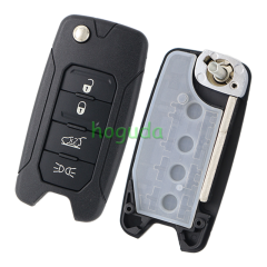 For Original Chrysler/Jeep 4 button flip remote key 434mhz with Megamos 48 AES chip with original PCB