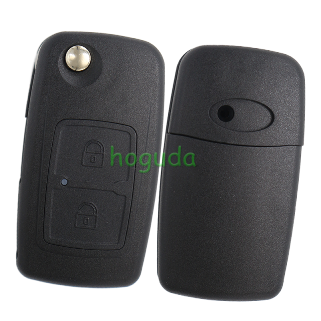 For Chery 2 button remote key blank with left blade