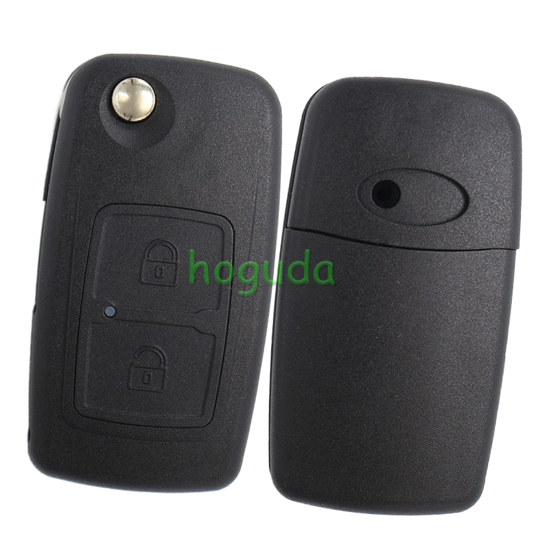 For Chery 2 button remote key blank with left blade