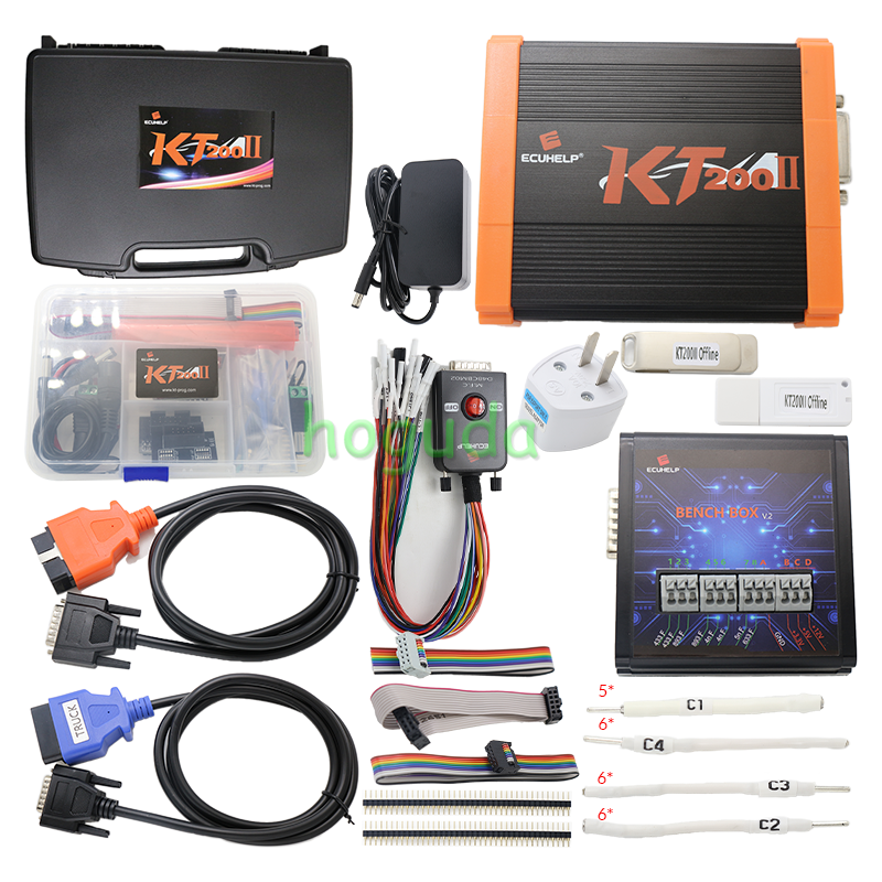 Full Version KT200 ECU Programmer Master Version Support OBD BOOT BDM JTAG &amp; ECU Maintenance/ DTC Code Removal With Free Damaos
