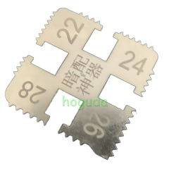 Lishi Key Cutter Assist Tool Repair Key Matching Locksmith tool for Positioning tooth Copy Key Data