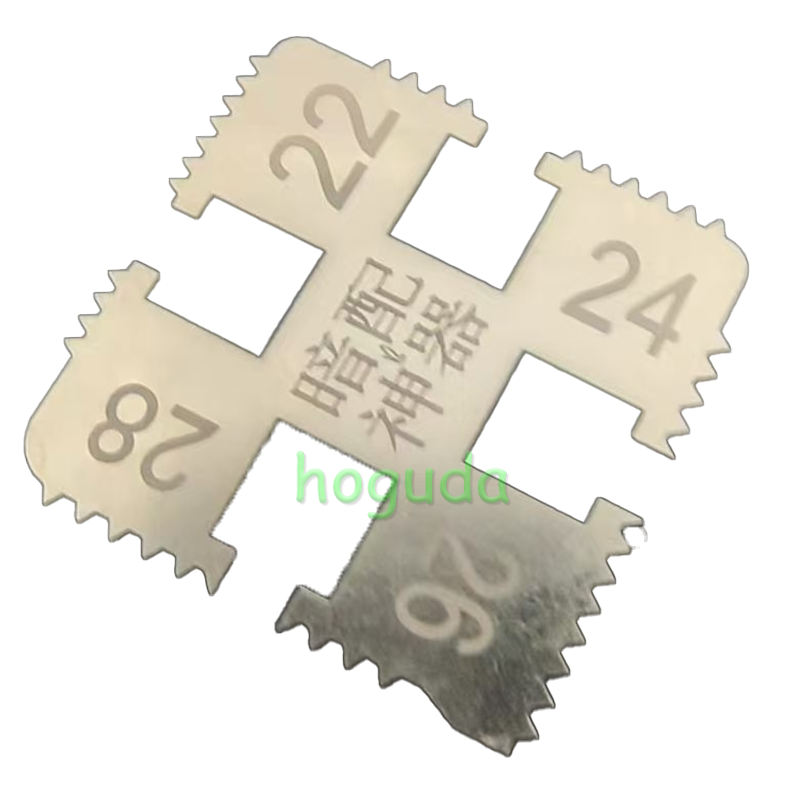 Lishi Key Cutter Assist Tool Repair Key Matching Locksmith tool for Positioning tooth Copy Key Data