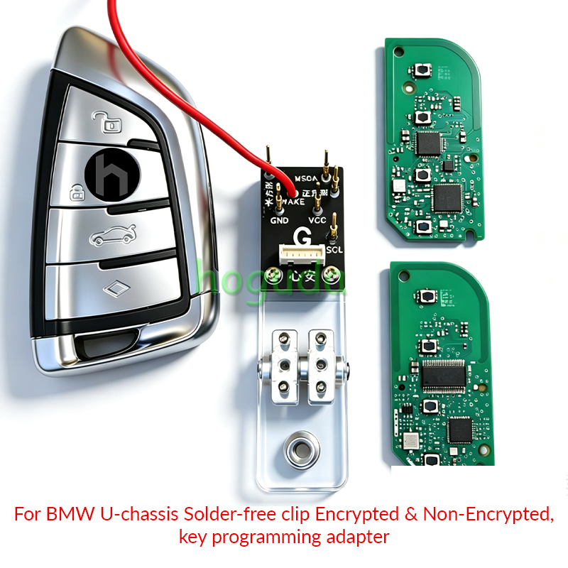 Solder-Free Clip for BMW G-Chassis BDC02 BDC03 Encrypted &amp; Non-Encrypted,key programming adapter（not include the key）