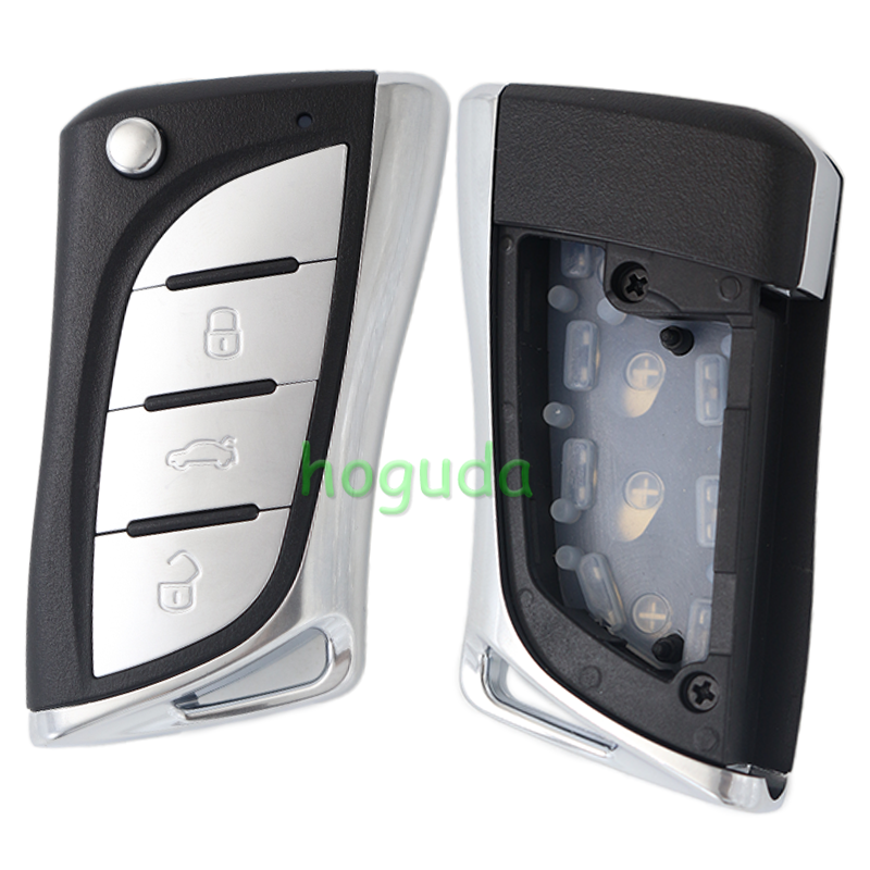 XHORSE VVDI for LEXUS FLIP KEY TYPE UNIVERSAL REMOTE KEY 4 BUTTONS – WIRELESS  XNLEX0EN