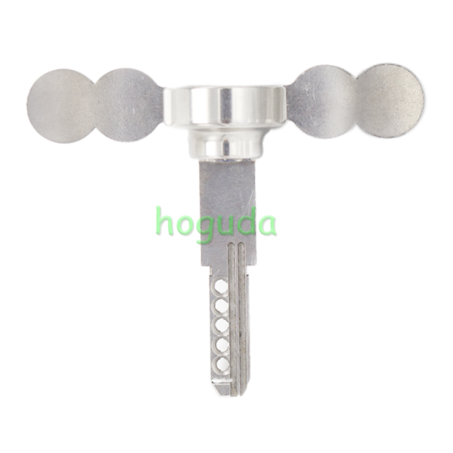 Stainless steel solid material home door key for KALE KILIT lock head