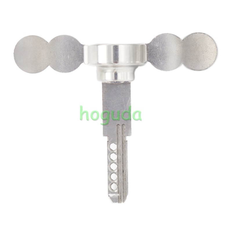 Stainless steel solid material home door key for KALE KILIT lock head