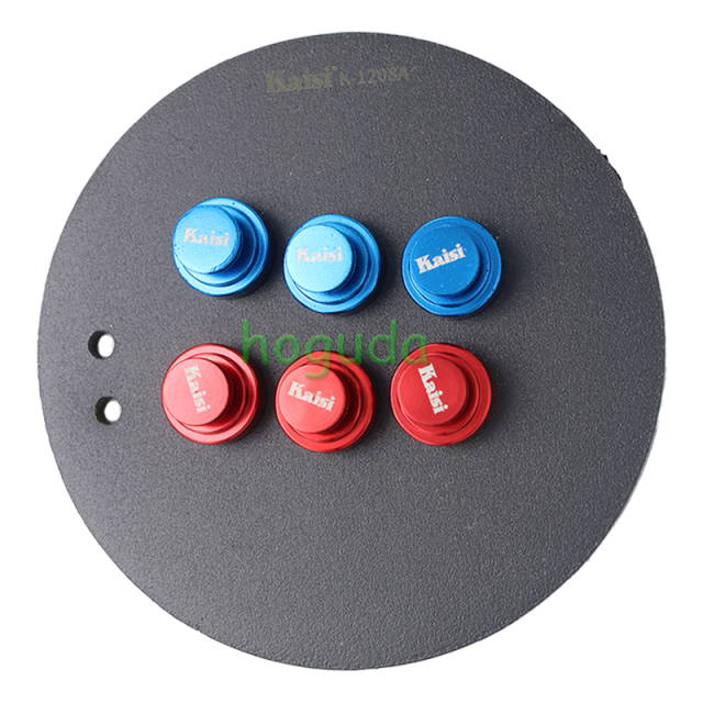 Universal PCB Board Holder Fixture For Soldering Platform PCB Magnetic Fixture Clamp Groove Repair Movable Work Station K-1208A