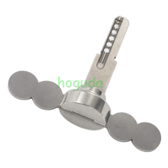 Stainless steel solid material home door key for KALE KILIT lock head