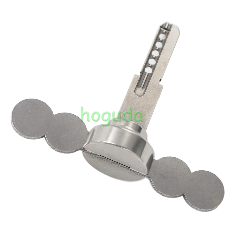 Stainless steel solid material home door key for KALE KILIT lock head