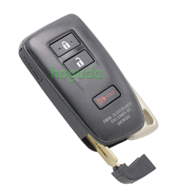 For Lexus 2/2+1/3/3+1 button modified remote key blank