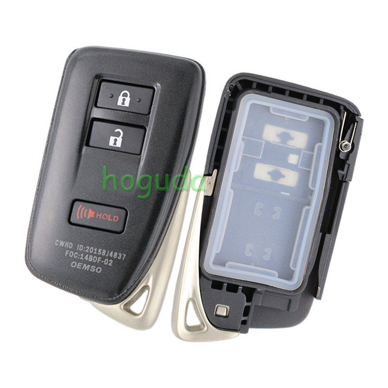 For Lexus 2/2+1/3/3+1 button modified remote key blank