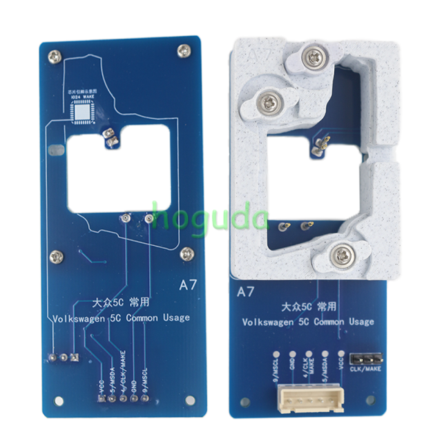 3D version Solder Free Adapter 17pcs For vw 5C/5D Audi /Porsche 5D BMW G/ U chassis used for KEY TOOL PLUS、 MULTI-PROG ,  KDX4 KD MAX,Autel