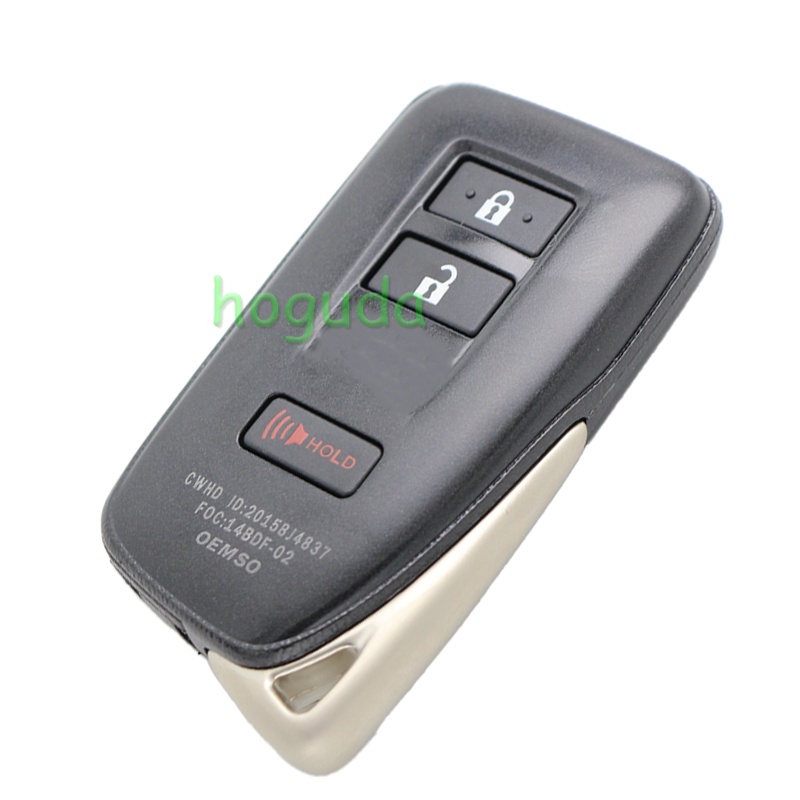 For Lexus 2/2+1/3/3+1 button modified remote key blank