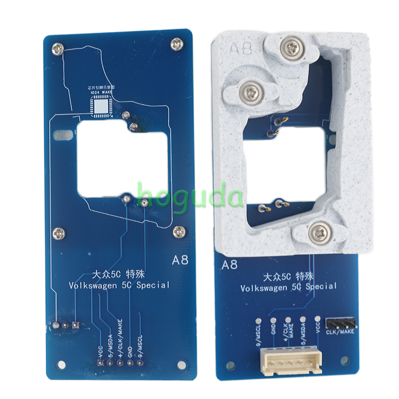 3D version Solder Free Adapter 17pcs For vw 5C/5D Audi /Porsche 5D BMW G/ U chassis used for KEY TOOL PLUS、 MULTI-PROG ,  KDX4 KD MAX,Autel