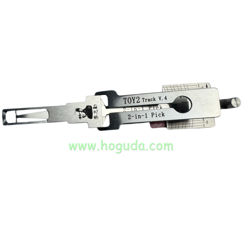 Original Lishi TOY2 Track V.4 2-in-1 pick for toyota 2 in 1 decode and lockpick
