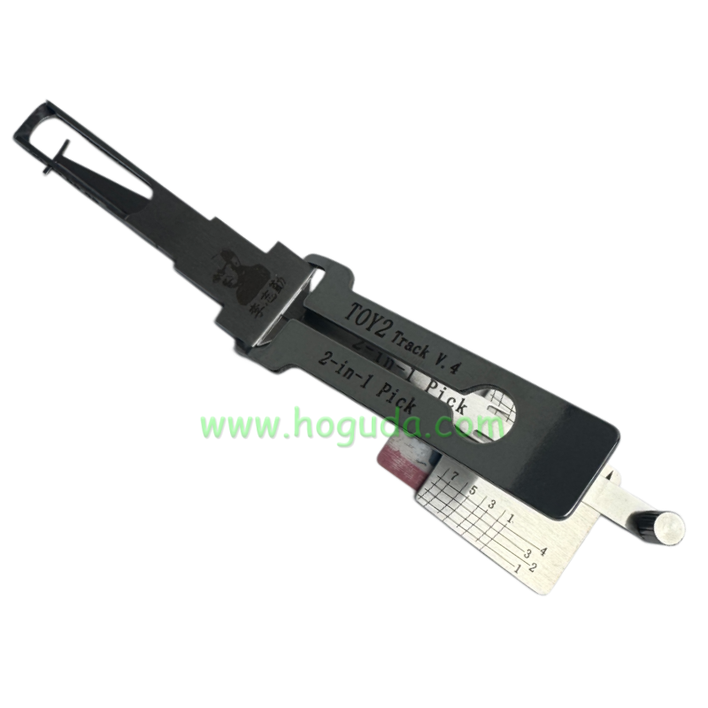 Original Lishi TOY2 Track V.4 2-in-1 pick for toyota 2 in 1 decode and lockpick