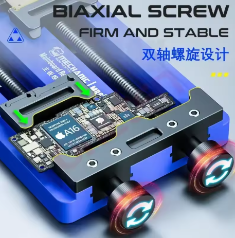 MECHANIC MR6 MAX Air Universal Double Shaft Fixture For PCB IC Chip Soldering Maintenance Clamp Tools