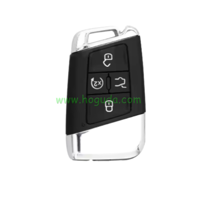 For VW 4+1 Button smat key shell,red button on the side of the key