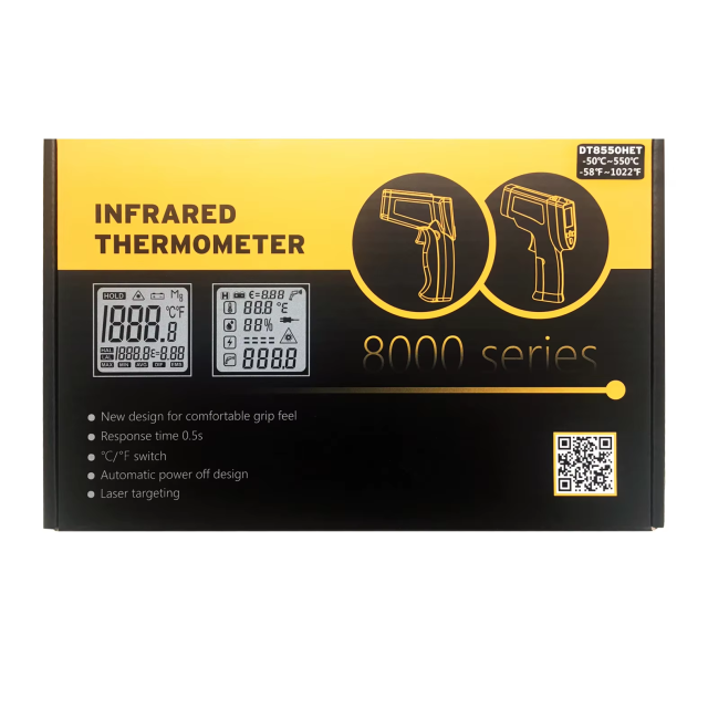DT8550HET -50℃ to 500℃ Infrared Thermometer with NVC