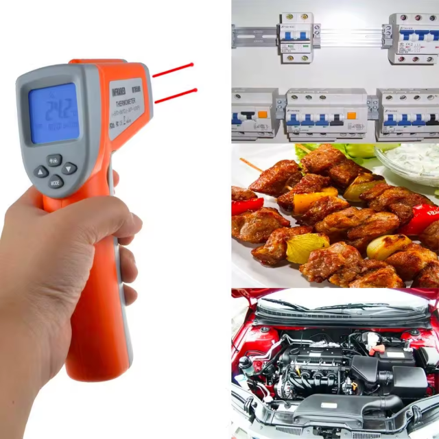 -50℃ to 580℃ / 780℃ / 880℃ / 1100℃ / 1300℃ Laser Infrared Thermometers