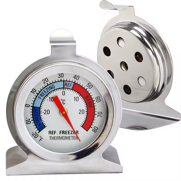 Household Stainless Steel Dial Thermometer for Cooking Grilling Smoking Baking