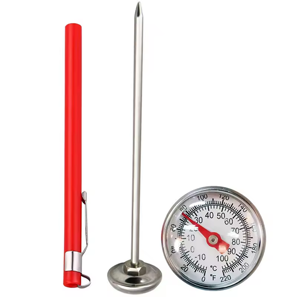 Household Stainless Steel Dial Thermometer for Cooking Grilling Smoking Baking