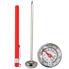 Household Stainless Steel Dial Thermometer for Cooking Grilling Smoking Baking