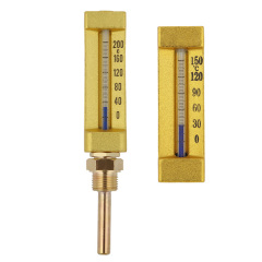 V-Line Machine Glass Thermometer