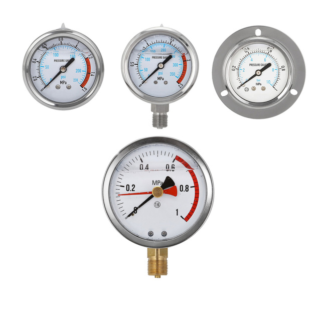Liquid-Filled Pressure Gauge