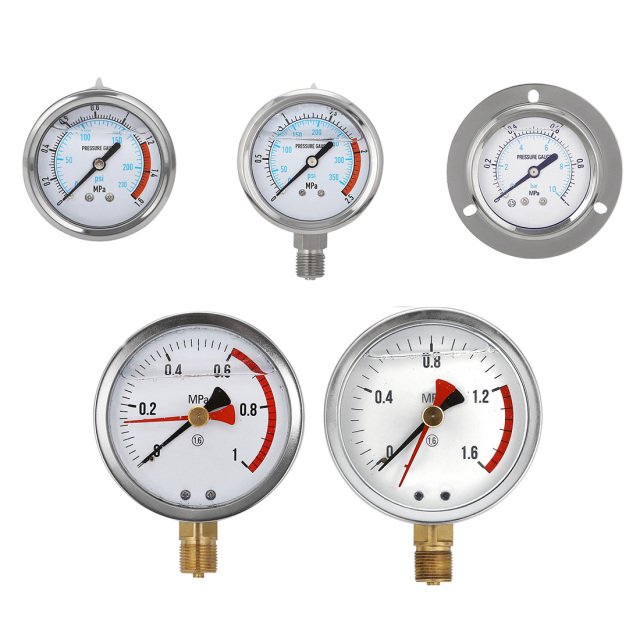 Liquid-Filled Pressure Gauge