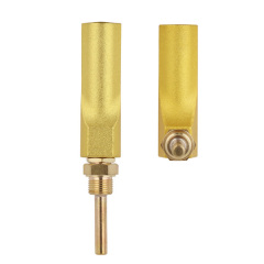 V-Line Machine Glass Thermometer