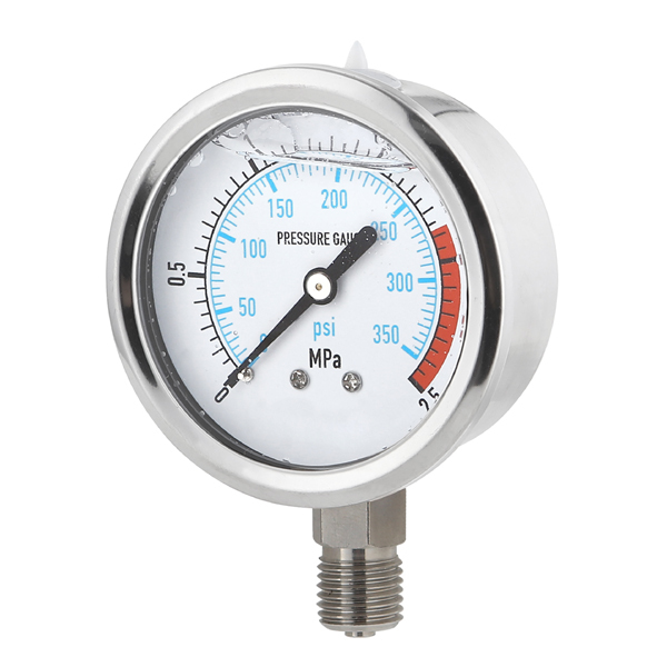 Liquid-Filled Pressure Gauge