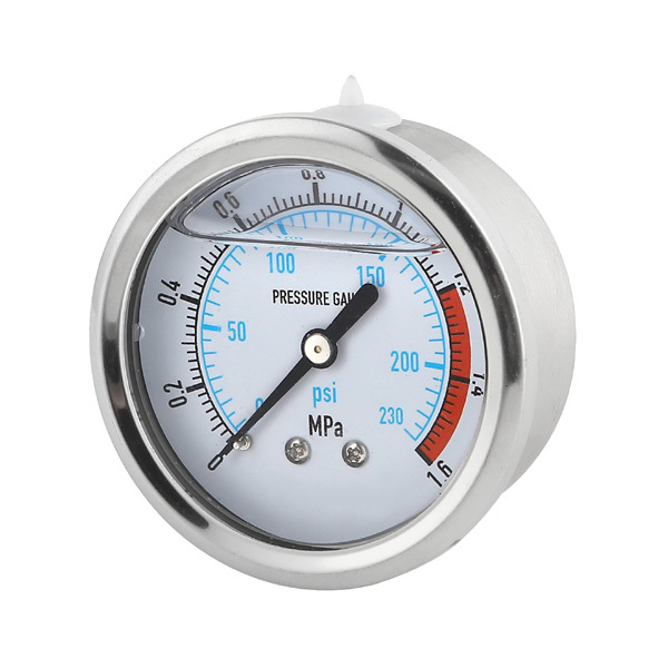 Liquid-Filled Pressure Gauge