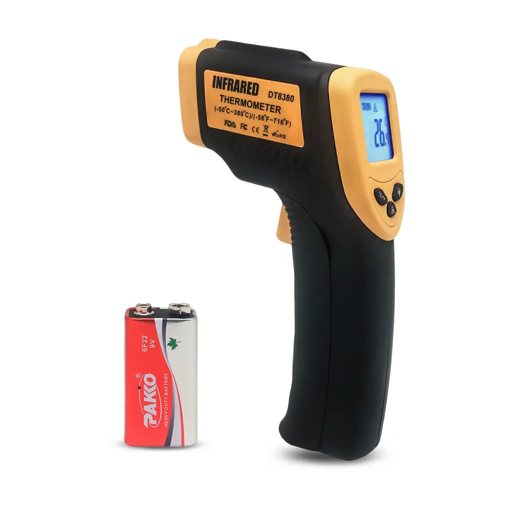 -50℃ to 380℃ / 530℃ / 550℃ / 750℃ Infrared Thermometer