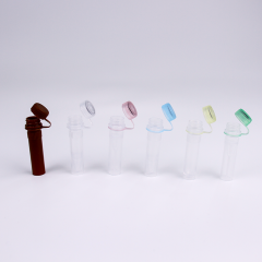 Hinged Screw Cap Microtubes with silicon O-ring
