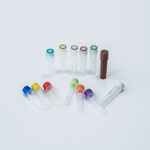 High Screw Cap Microtubes with silicon O-ring